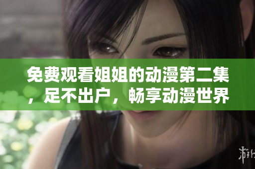免费观看姐姐的动漫第二集，足不出户，畅享动漫世界！