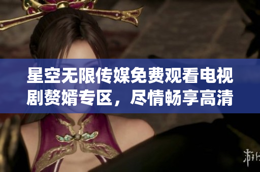 星空无限传媒免费观看电视剧赘婿专区，尽情畅享高清视听美妙时光(1)