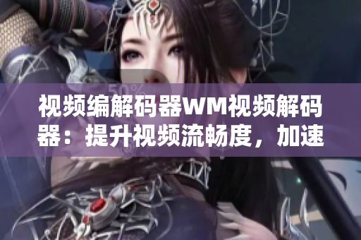 视频编解码器WM视频解码器：提升视频流畅度，加速解码效率