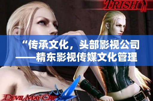 “传承文化，头部影视公司——精东影视传媒文化管理公司”