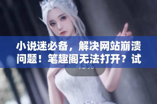 小说迷必备，解决网站崩溃问题！笔趣阁无法打开？试试这些替代网站