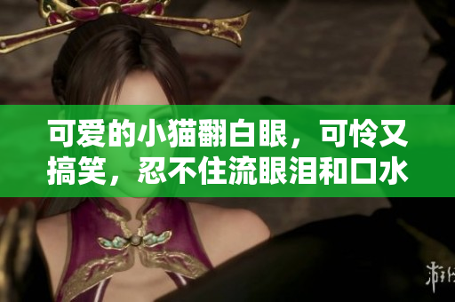 可爱的小猫翻白眼，可怜又搞笑，忍不住流眼泪和口水直流