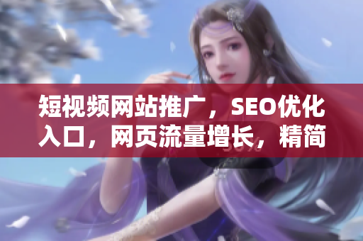 短视频网站推广，SEO优化入口，网页流量增长，精简视频营销策略