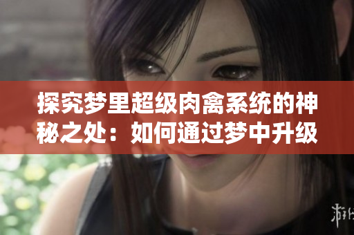 探究梦里超级肉禽系统的神秘之处：如何通过梦中升级饲养高品质禽类？