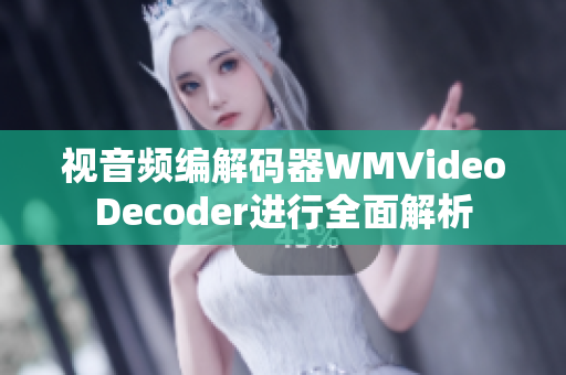 视音频编解码器WMVideoDecoder进行全面解析
