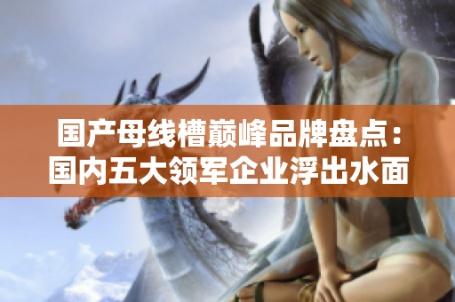 国产母线槽巅峰品牌盘点：国内五大领军企业浮出水面