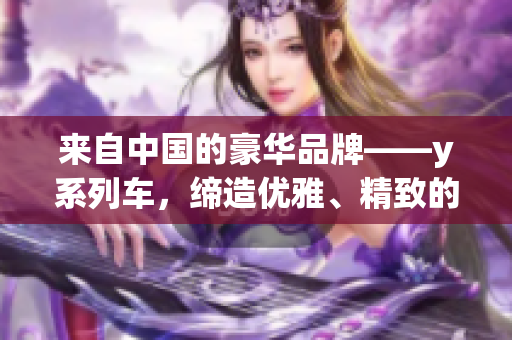 来自中国的豪华品牌——y系列车，缔造优雅、精致的驾驶体验！