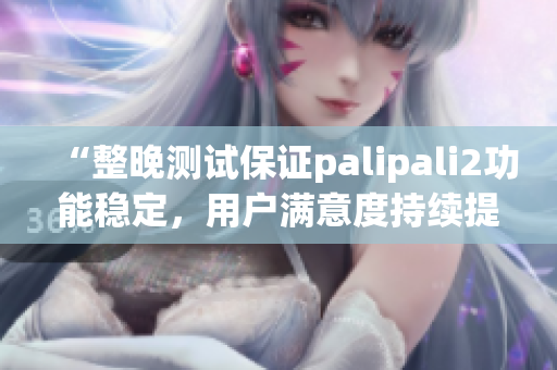 “整晚测试保证palipali2功能稳定，用户满意度持续提升”(1)