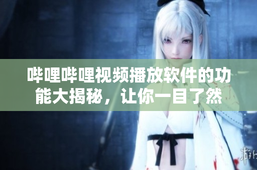 哔哩哔哩视频播放软件的功能大揭秘，让你一目了然
