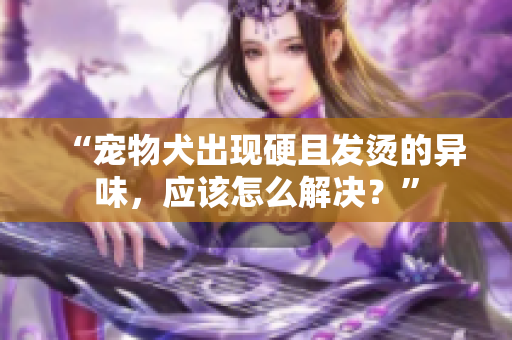 “宠物犬出现硬且发烫的异味，应该怎么解决？”