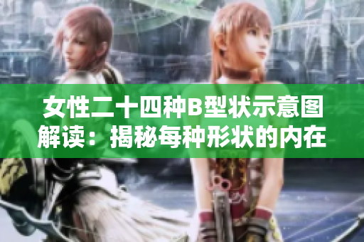 女性二十四种B型状示意图解读：揭秘每种形状的内在含义