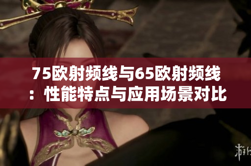 75欧射频线与65欧射频线：性能特点与应用场景对比