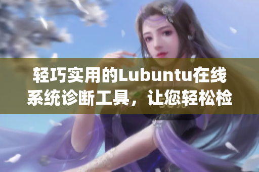 轻巧实用的Lubuntu在线系统诊断工具，让您轻松检测问题(1)