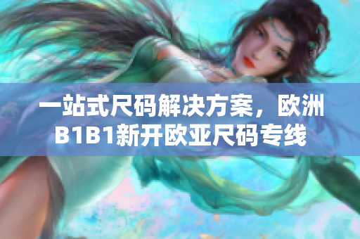 一站式尺码解决方案，欧洲B1B1新开欧亚尺码专线