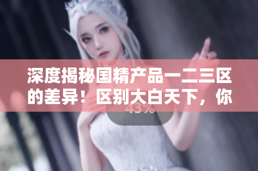 深度揭秘国精产品一二三区的差异！区别大白天下，你知道吗？——一个编辑的观察