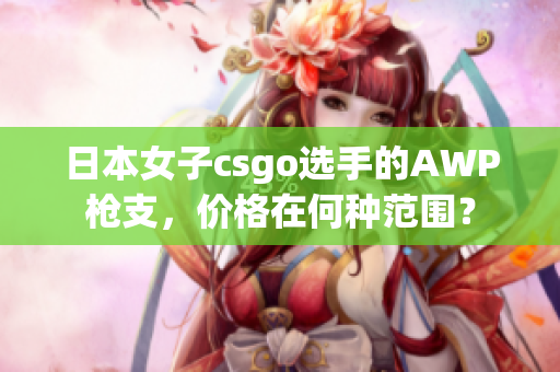 日本女子csgo选手的AWP枪支，价格在何种范围？