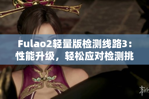 Fulao2轻量版检测线路3：性能升级，轻松应对检测挑战