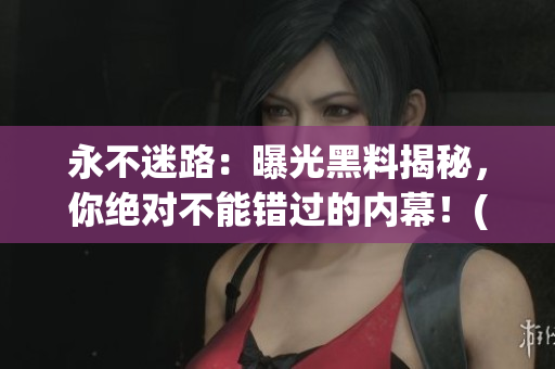 永不迷路：曝光黑料揭秘，你绝对不能错过的内幕！(1)