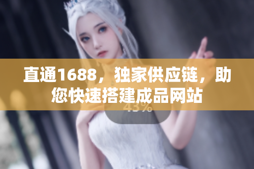 直通1688，独家供应链，助您快速搭建成品网站