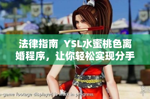法律指南  YSL水蜜桃色离婚程序，让你轻松实现分手大计