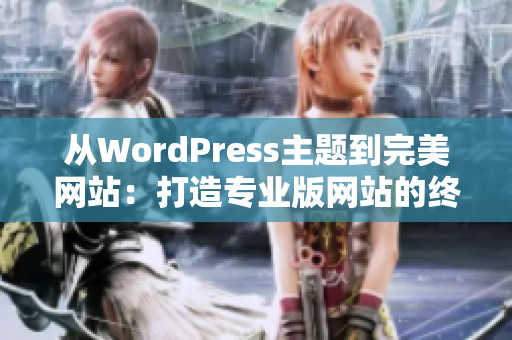 从WordPress主题到完美网站：打造专业版网站的终极指南