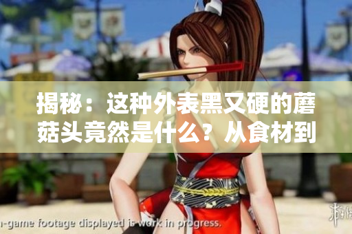 揭秘：这种外表黑又硬的蘑菇头竟然是什么？从食材到功效全解析！