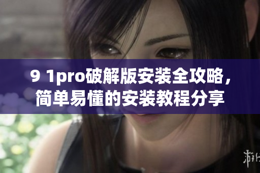 9 1pro破解版安装全攻略，简单易懂的安装教程分享
