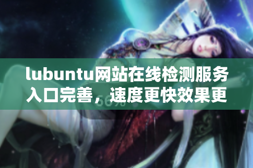 lubuntu网站在线检测服务入口完善，速度更快效果更佳