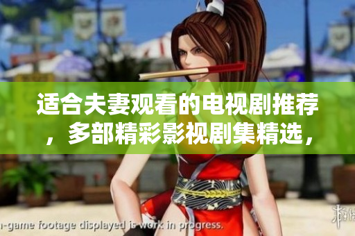 适合夫妻观看的电视剧推荐，多部精彩影视剧集精选，共享美好时光