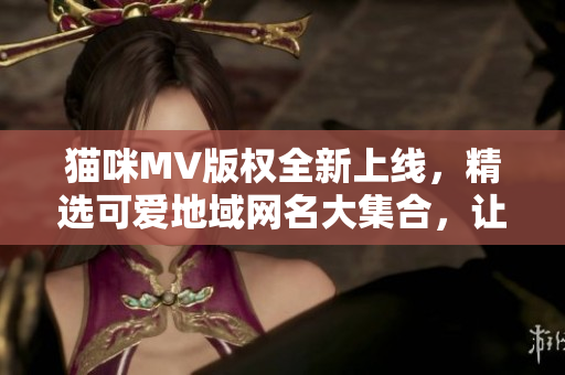 猫咪MV版权全新上线，精选可爱地域网名大集合，让你瞬间爆红！