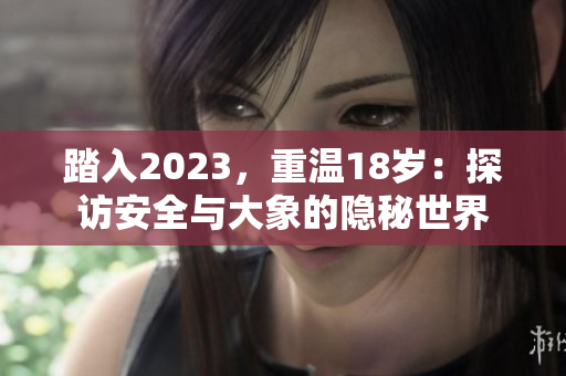 踏入2023，重温18岁：探访安全与大象的隐秘世界