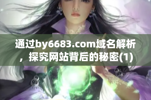 通过by6683.com域名解析，探究网站背后的秘密(1)